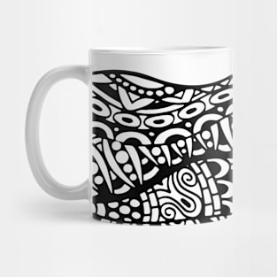 Abstract doodling Mug